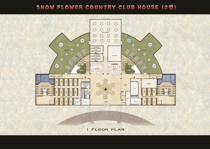 크기변환_2,1F 평면도